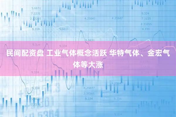 民间配资盘 工业气体概念活跃 华特气体、金宏气体等大涨